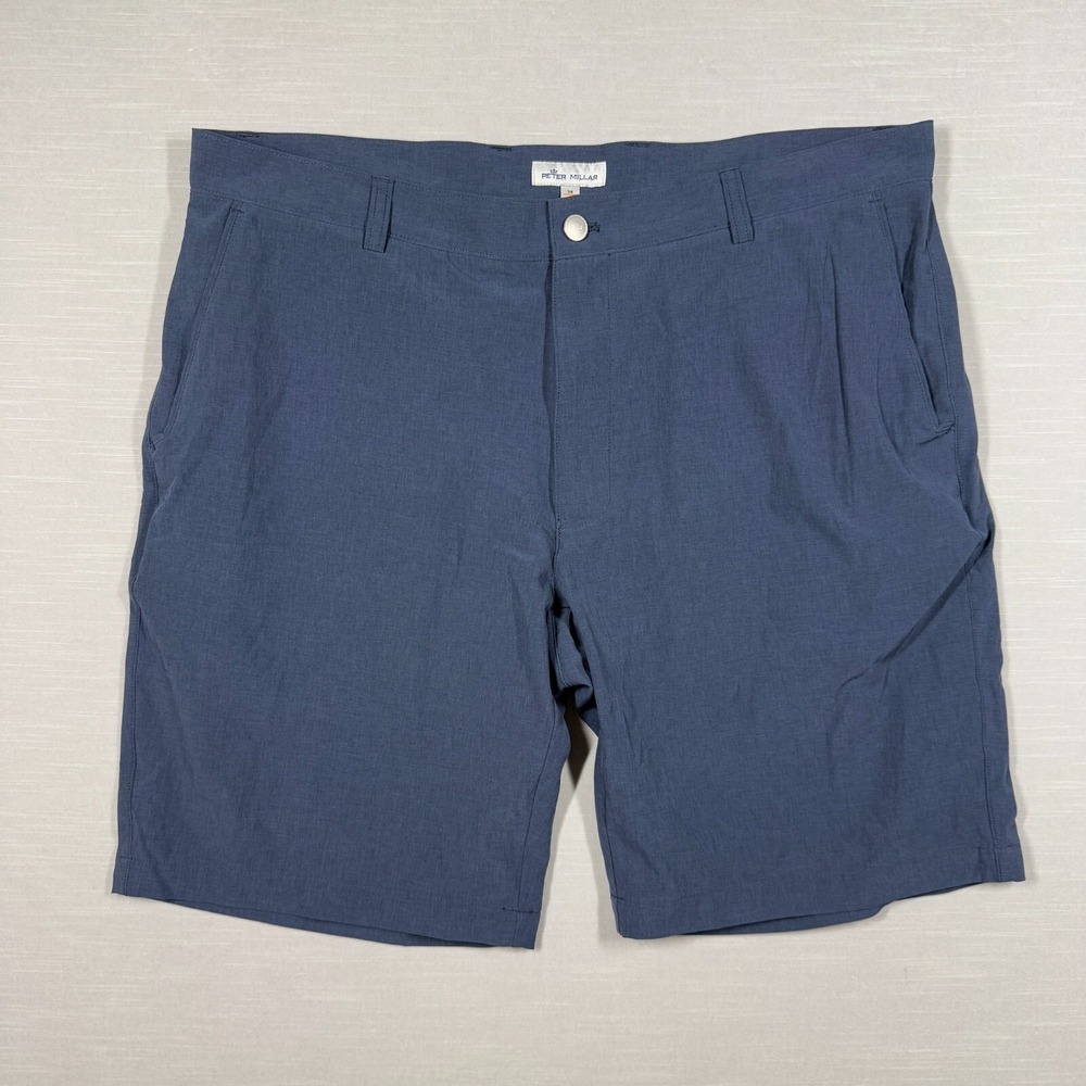 Peter Millar Shorts Mens 38 Blue Casual Golf Classic Pockets Comfort
